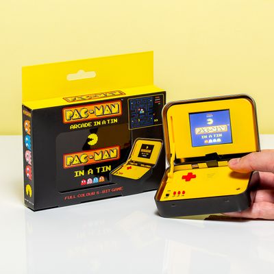 Spelcomputer in een blikje - Pac-Man