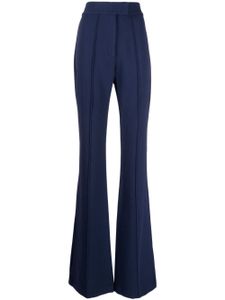 Alex Perry pantalon évasé à taille haute - Bleu