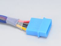 Akasa Blue-UV SATA cable adapter 0,2 m