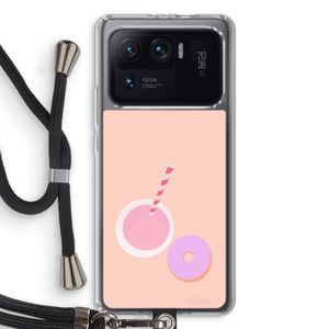 Donut: Xiaomi Mi 11 Ultra Transparant Hoesje met koord