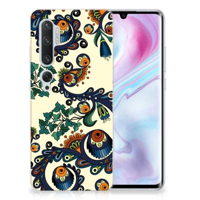 Siliconen Hoesje Xiaomi Mi Note 10 Pro Barok Flower