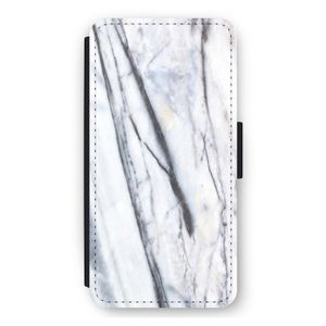 Gestreepte marmer: iPhone 11 Flip Hoesje