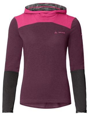 Vaude Tremalzo LS Dames T-shirt Cassis 42