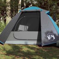 VidaXL Koepeltent 2-persoons waterdicht blauw