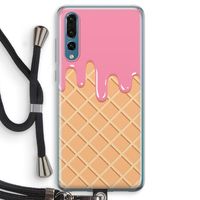 Ice cream: Huawei P20 Pro Transparant Hoesje met koord