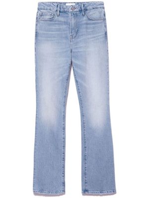 FRAME jean évasé à taille haute - Bleu