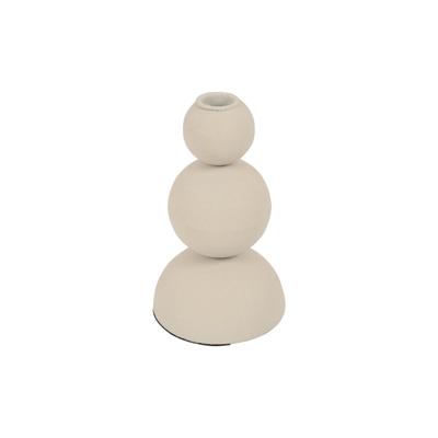 Kandelaar Saris S crème Ø10xH17,5cm