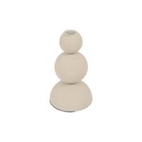 Kandelaar Saris S crème Ø10xH17,5cm