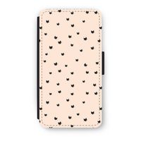 Kleine kattenkopjes: iPhone XS Flip Hoesje