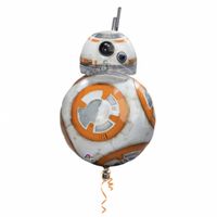 Amscan folieballon Star Wars 50 x 83 cm folie wit/oranje - thumbnail