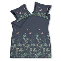 Vandyck flowery blue ink Dekbedovertrek