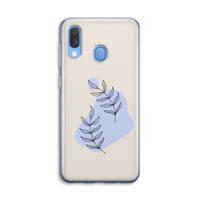 Leaf me if you can: Samsung Galaxy A40 Transparant Hoesje