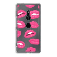 Bite my lip: Sony Xperia XZ2 Transparant Hoesje