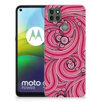 Motorola Moto G9 Power | Hoesje maken | Swirl Pink