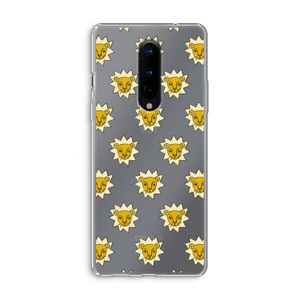 Leeuwenkoppen: OnePlus 8 Transparant Hoesje