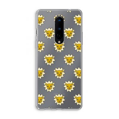 Leeuwenkoppen: OnePlus 8 Transparant Hoesje