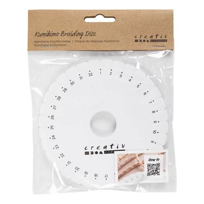 Creativ Company Kumihimo-vlechtschijf, 12cm