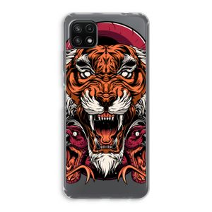 Tiger and Rattlesnakes: Samsung Galaxy A22 5G Transparant Hoesje