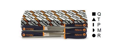 Beta 5-delig set zoete vijlen met handgreep 1719BMX8/S5 - 017190069