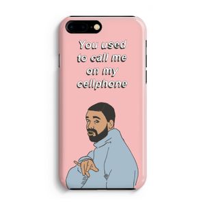 Hotline bling: iPhone 8 Plus Volledig Geprint Hoesje