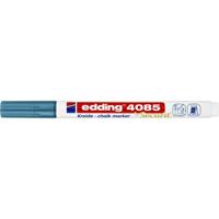 Krijtstift edding 4085 by Securit rond 1-2mm metallic blauw | 10 stuks