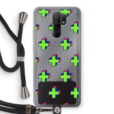 8-bit N°10: Xiaomi Redmi 9 Transparant Hoesje met koord
