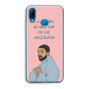 Hotline bling: Huawei P20 Lite Transparant Hoesje