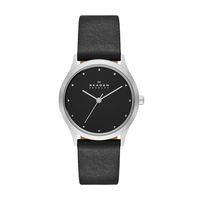Horlogeband Skagen SKW2283 Leder Zwart - thumbnail