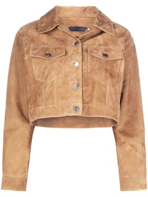 Giuseppe Zanotti veste oversize crop - Tons neutres