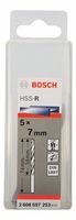 Bosch Accessoires Carrosserieboren HSS-R, DIN 1897 7 x 34 x 74 mm 5st - 2608597253