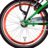 Alpina achterwiel 22 remnaaf j19db oranje zink spk