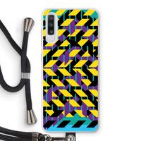Skew Bee 3: Samsung Galaxy A70 Transparant Hoesje met koord