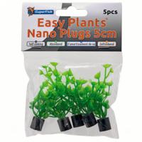 Superfish Easy Plants Nano Plug 5cm - Set van 5 Mini Aquariumplantjes voor Nano Aquaria