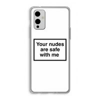 Safe with me: OnePlus 9 Transparant Hoesje