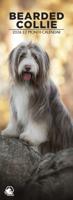Bearded Collie Slimline Kalender 2026
