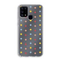 Bollen: Samsung Galaxy M31 Transparant Hoesje Bollen: Samsung Galaxy M31 Transparant Hoesje