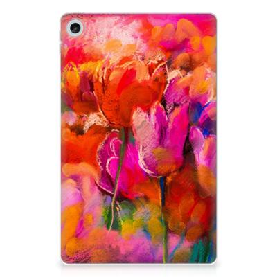 Tablethoes Lenovo Tab M10 Plus (3e generatie) Tulips Tablethoes Lenovo Tab M10 Plus (3e generatie) Tulips