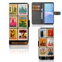 Sony Xperia 10 III | Flip Cover | Postzegels Sony Xperia 10 III | Flip Cover | Postzegels