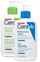 Cerave Combi Hydraterende Melk en Hydraterende Reinigingscreme -