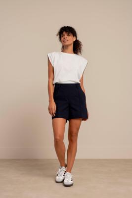 Studio Anneloes Lisanne Shorts 91540 Korte Broeken 6900 Dark Blue