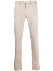 Sartoria Tramarossa pantalon en coton à coupe slim - Tons neutres