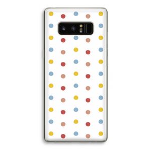 Bollen: Samsung Galaxy Note 8 Transparant Hoesje