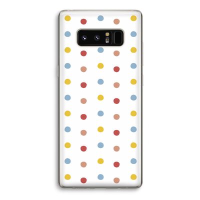 Bollen: Samsung Galaxy Note 8 Transparant Hoesje