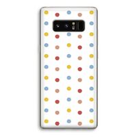 Bollen: Samsung Galaxy Note 8 Transparant Hoesje