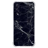 TPU Telefoonhoesje OnePlus Nord 5 - Marmer Zwart schokabsorberende backcover