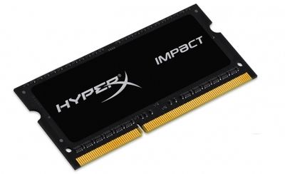 Impact Black HX318LS11IB/8 - Geheugen - DDR3L (SO DIMM) - 8 GB: 1 x 8 GB - 204-PIN - 1866 MHz / PC3L-14900 - CL11 Impact Black HX318LS11IB/8 - Geheugen - DDR3L (SO DIMM) - 8 GB: 1 x 8 GB - 204-PIN - 1866 MHz / PC3L-14900 - CL11
