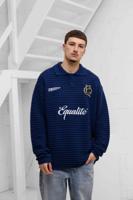 Equalité Heritage Rib Knit Polo Heren Donkerblauw - Maat XS - Kleur: Donkerblauw | Soccerfanshop