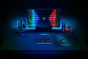 Razer Strider Game-muismat Zwart