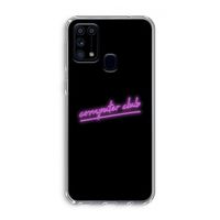 Vice Black: Samsung Galaxy M31 Transparant Hoesje