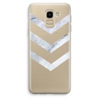 Marmeren pijlen: Samsung Galaxy J6 (2018) Transparant Hoesje